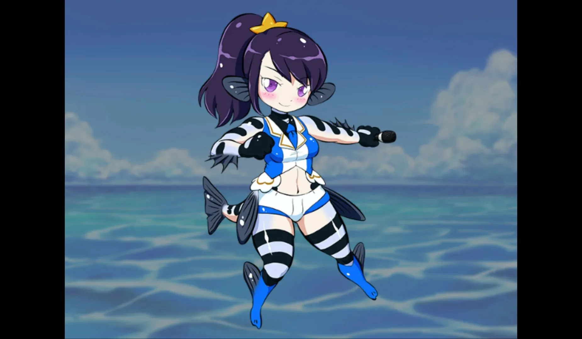 海边角色画面